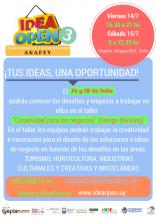 Taller Creatividad para los negocios, en el marco de IdeaOpen